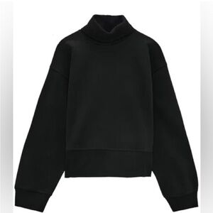 Zara Basic Turtleneck Sweatshirt